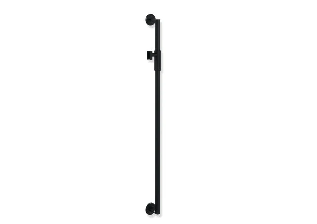 Brausehalterstange „System 900“ in Schwarz tiefmatt / Schwarz matt