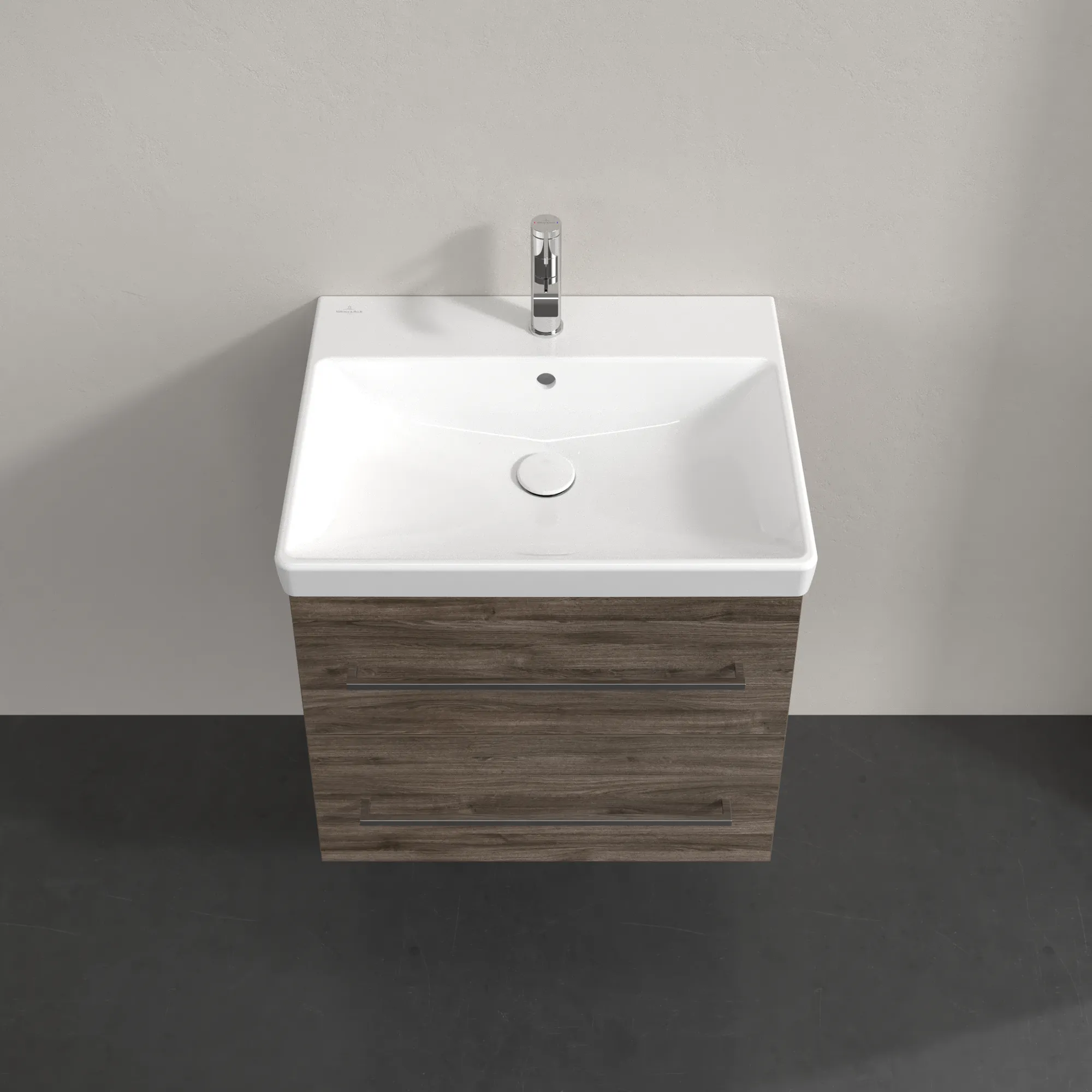 Villeroy & Boch Waschtischunterschrank „Avento“ für Schrankwaschtisch 580 × 514 × 452 mm Stone Oak, Soft Closing Villeroy & Boch Waschtischunterschrank „Avento“ für Schrankwaschtisch 580 × 514 × 452 mm Stone Oak, Soft Closing