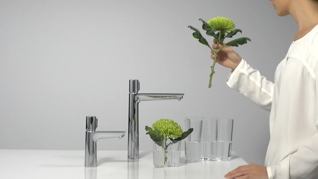 Hansgrohe Talis Select E Waschtischmischer 240, Chrom, Ausladung 183 mm, Auslaufhöhe 234 mm
