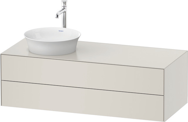 Duravit Waschtischunterschrank wandhängend „White Tulip“ 130 × 40,8 × 55 cm