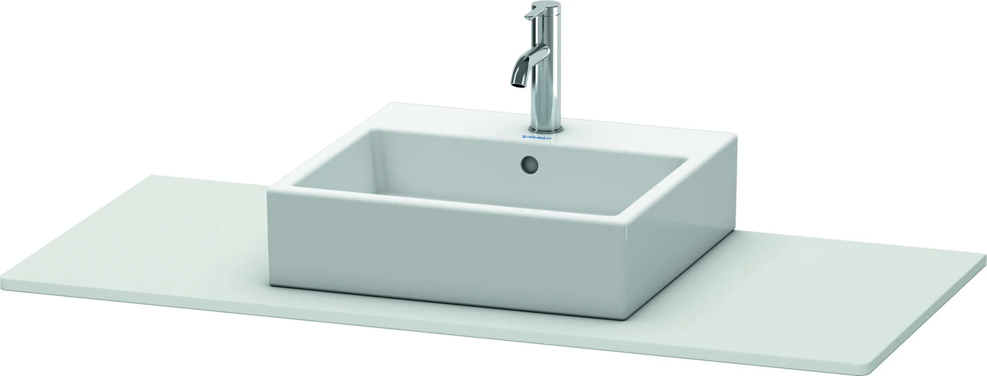 Duravit Konsole „XSquare“ in Weiß Seidenmatt