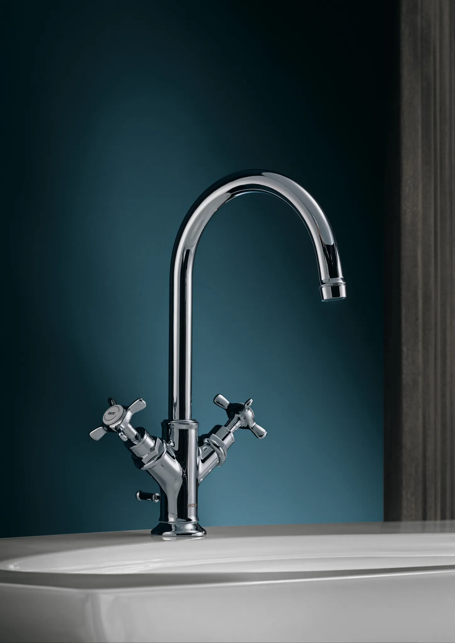 Zweigriff Waschtischarmatur Axor Montreux chrom Zweigriff Waschtischarmatur Axor Montreux chrom