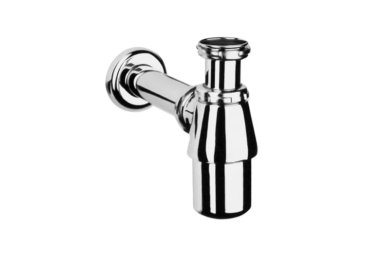 VitrA Flaschensiphon Abgangsrohr und Rosette Chrom, G 1 ¼″, verstellbar VitrA Flaschensiphon Abgangsrohr und Rosette Chrom, G 1 ¼″, verstellbar