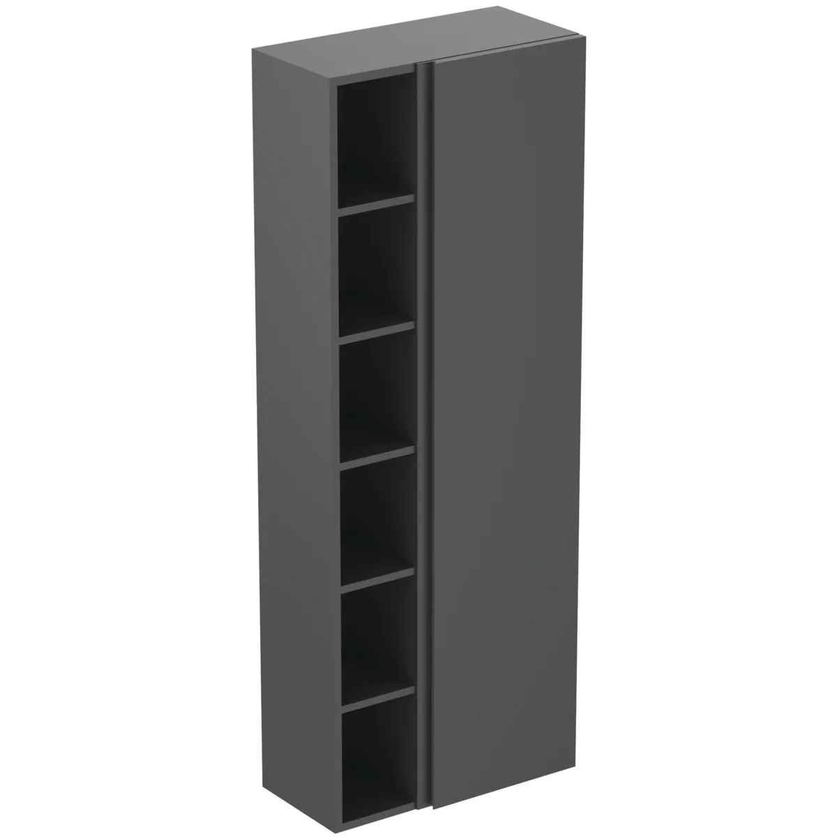 Ideal Standard Hochschrank Finesse 600x300x1600mm Anthrazit matt