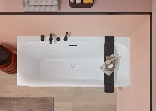 Villeroy & Boch Loop & Friends Badewanne Square UBA180LSF2V, Rechteck, Weiß Alpin Villeroy & Boch Loop & Friends Badewanne Square UBA180LSF2V, Rechteck, Weiß Alpin