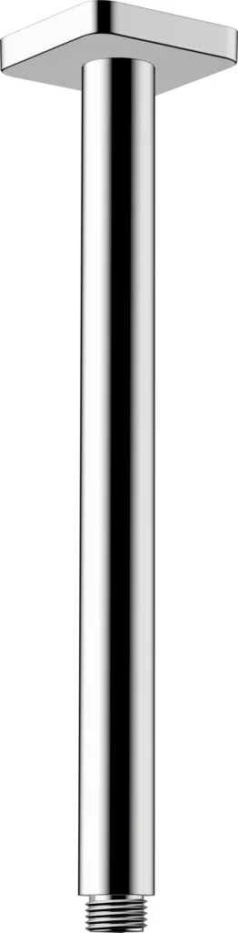 Hansgrohe Vernis Shape Deckenanschlussstuck, Chrom, 30 cm, Aufputzmontage