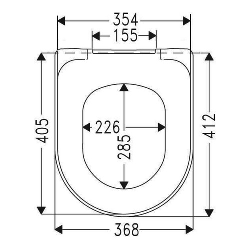 WC-Sitz O.novo 9M3961, 368 x 423 x 51 mm, Oval, Weiß Alpin WC-Sitz O.novo 9M3961, 368 x 423 x 51 mm, Oval, Weiß Alpin