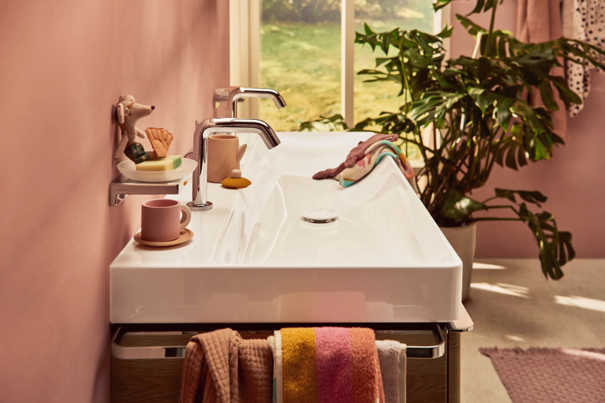 Hansgrohe AddStoris Q Seifenschale, Chrom Hansgrohe AddStoris Q Seifenschale, Chrom