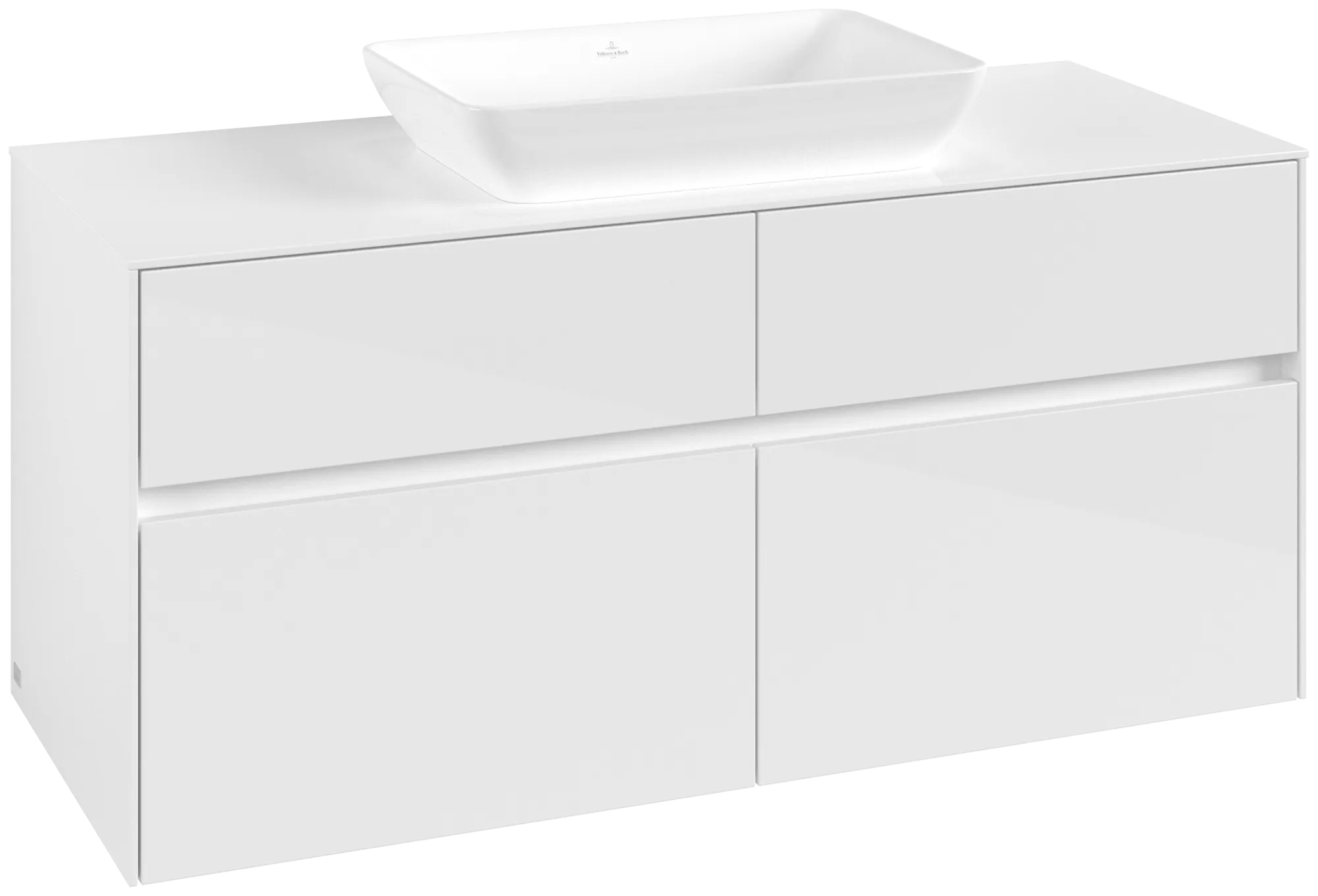 Villeroy & Boch Collaro Waschbeckenunterschrank C11200 Glossy White