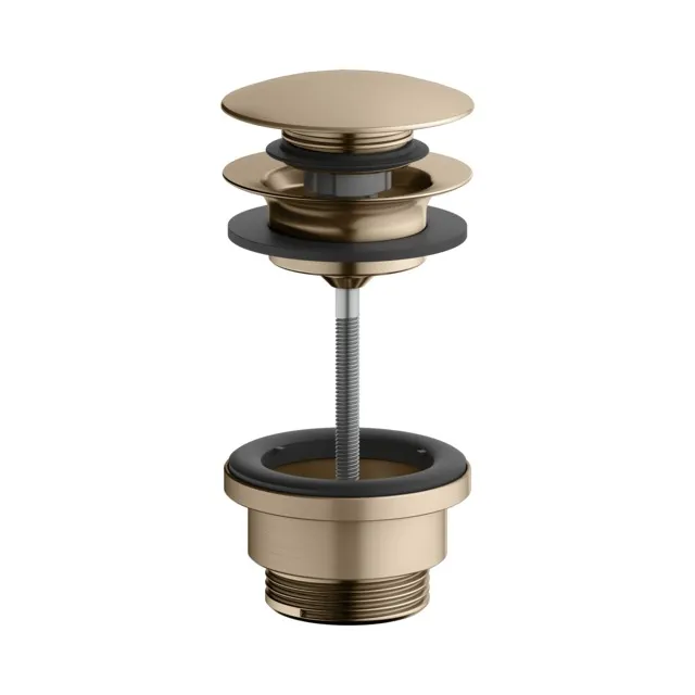 KEUCO Ablaufgarnitur Push-Open Bronze geb. KEUCO Ablaufgarnitur Push-Open Bronze geb.