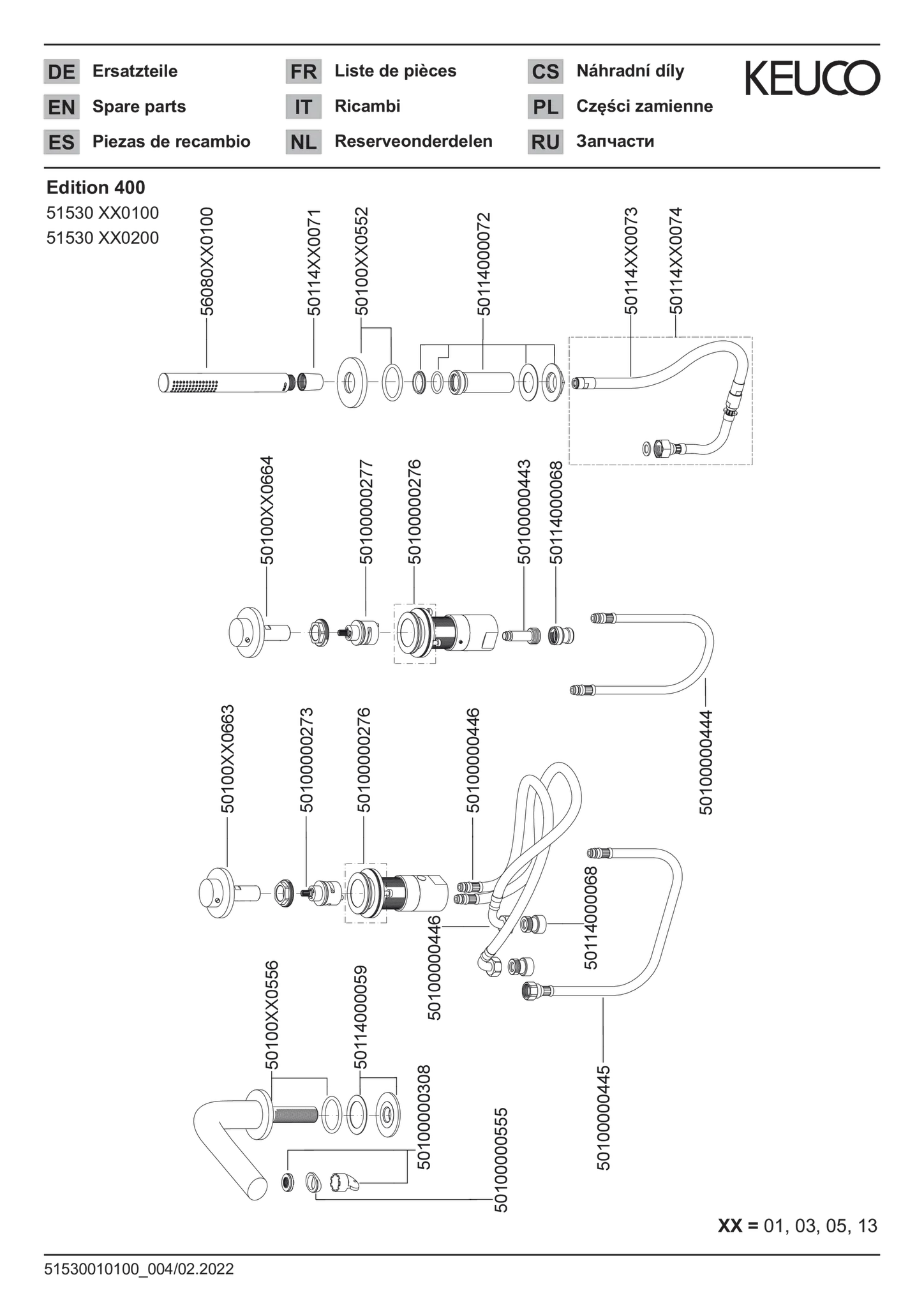Edition 400 51530010200 Wannenmischer 4-Loch Wannenrand Ausladung 220 mm verchromt Edition 400 51530010200 Wannenmischer 4-Loch Wannenrand Ausladung 220 mm verchromt
