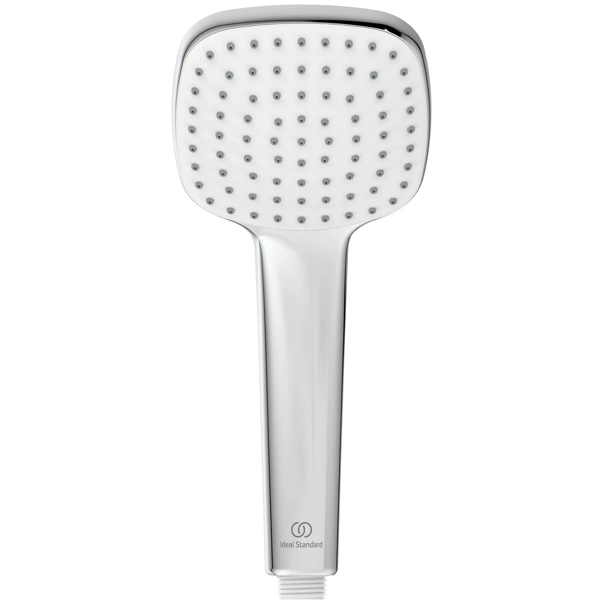 1-Funktionshandbrause Idealrain Cube, 100mm, Chrom 1-Funktionshandbrause Idealrain Cube, 100mm, Chrom