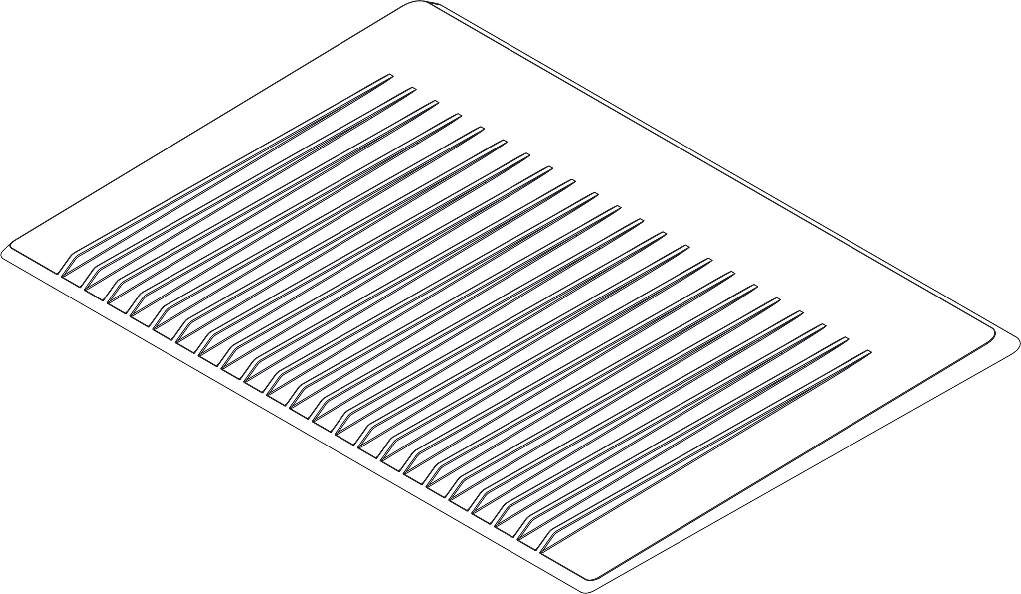 Hansgrohe F28 Abtropfmatte Anthrazit