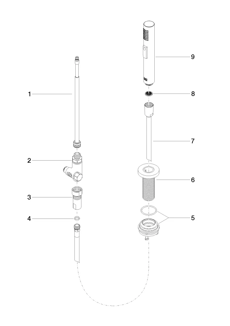 Spülbrausegarnitur SERIENNEUTRAL Chrom 27731970 Spülbrausegarnitur SERIENNEUTRAL Chrom 27731970