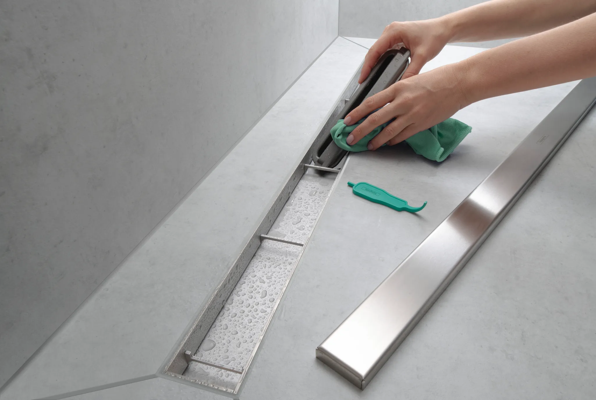 RainDrain Match Duschrinne 800 mm mit höhenverstellbaren Rahmen BST RainDrain Match Duschrinne 800 mm mit höhenverstellbaren Rahmen BST