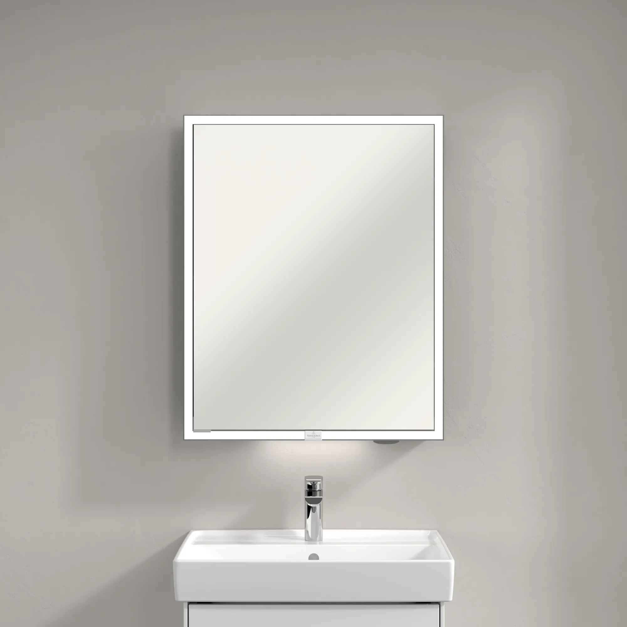 Villeroy & Boch Spiegelschrank „My View Now“ mit Sensorschalter 60 × 75 × 16,8 cm
