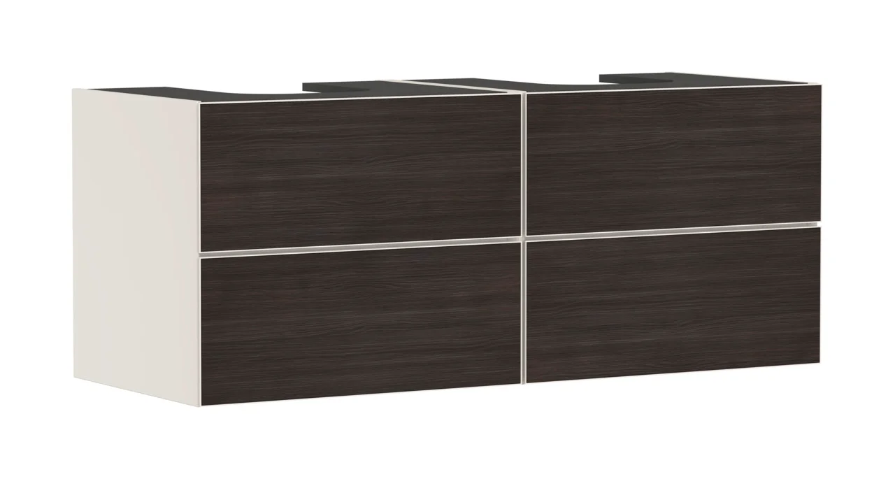 Hansgrohe Xevolos E Waschtischunterschrank Sandbeige Matt, 1370/550 mm, 4 Schubkästen, grifflos mit PushOpen und SoftClose, vormontiert Hansgrohe Xevolos E Waschtischunterschrank Sandbeige Matt, 1370/550 mm, 4 Schubkästen, grifflos mit PushOpen und SoftClose, vormontiert