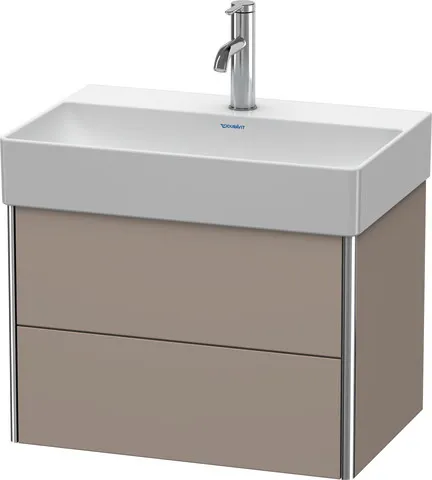 Duravit Waschtischunterschrank wandhängend „XSquare“ 58,4 × 39,7 × 39 cm Basalt Matt Duravit Waschtischunterschrank wandhängend „XSquare“ 58,4 × 39,7 × 39 cm Basalt Matt