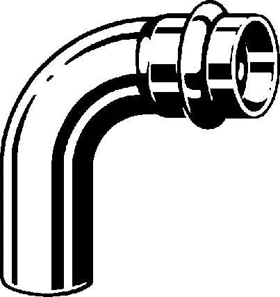 „Prestabo“ 90°-Bogen mit 1 Muffe 12 mm „Prestabo“ 90°-Bogen mit 1 Muffe 12 mm