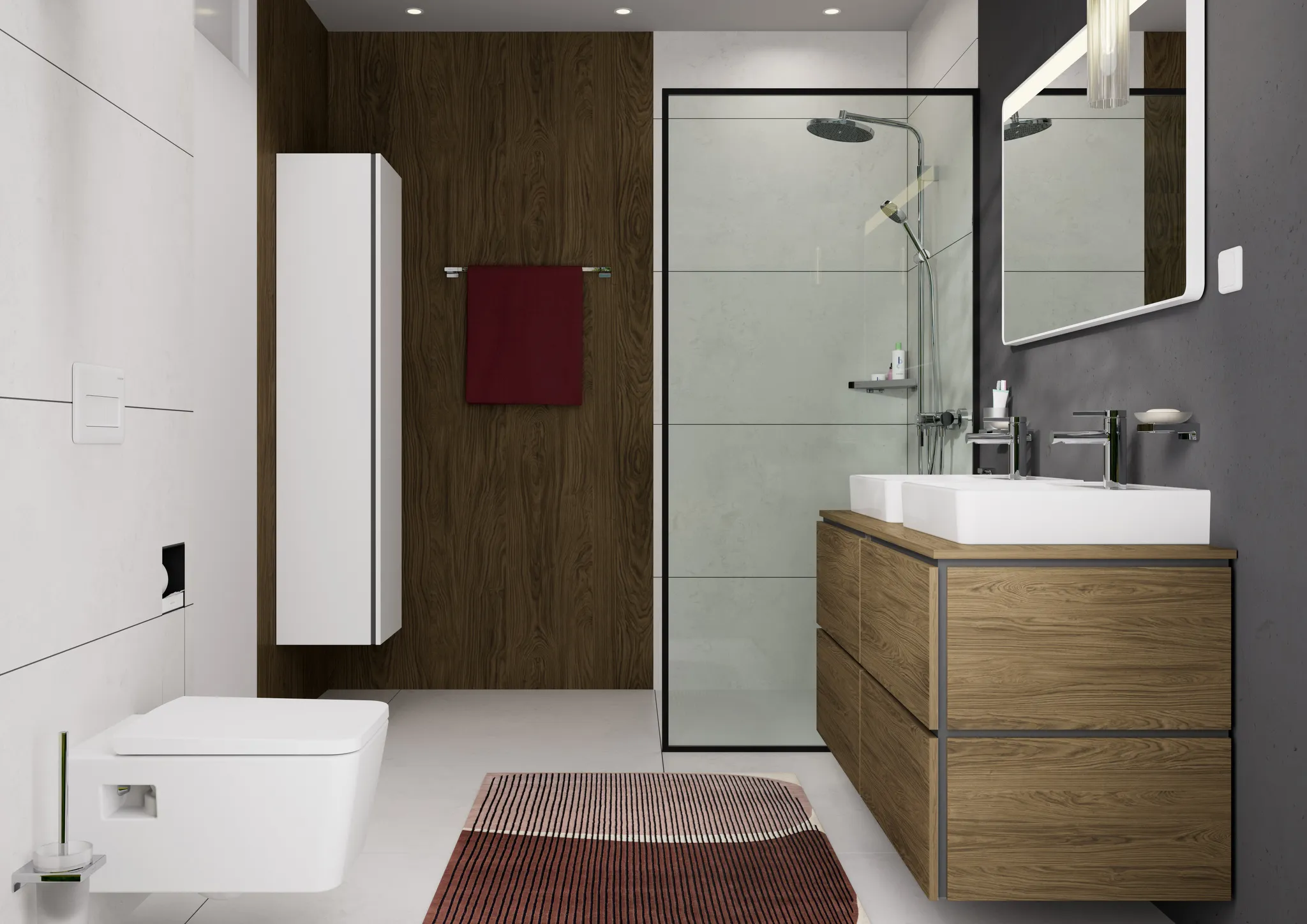 Activera S Showerpipe 240 1jet EcoSmart Reno Varia, Chrom Activera S Showerpipe 240 1jet EcoSmart Reno Varia, Chrom