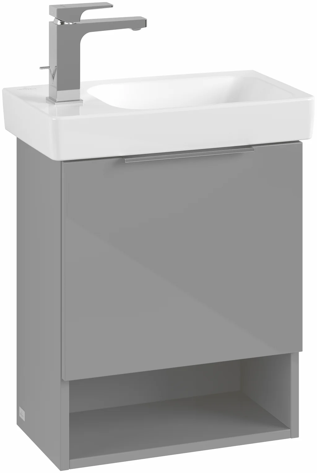 Villeroy & Boch Waschbeckenunterschrank Architectura Nordic Oak, 430x520x255 mm, 1 Tür, SoftClosing, Wandmontage