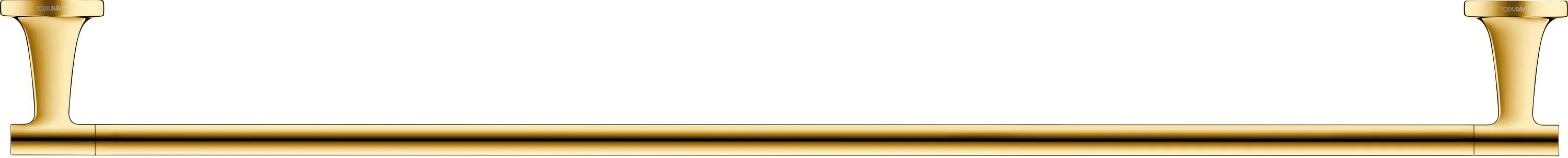 Duravit Badetuchhalter „Starck T“, Befestigung sichtbar, 1-armig 81 cm Duravit Badetuchhalter „Starck T“, Befestigung sichtbar, 1-armig 81 cm