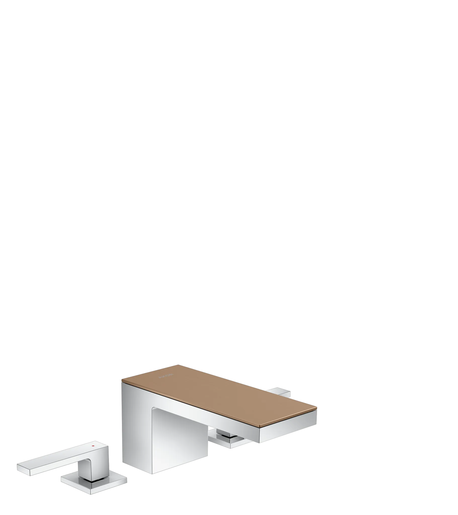 Hansgrohe AXOR MyEdition Mischer Platte 200 Brushed Red Gold Hansgrohe AXOR MyEdition Mischer Platte 200 Brushed Red Gold