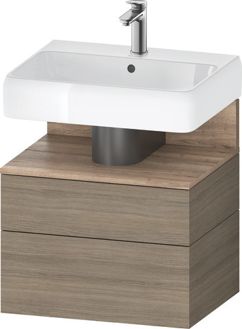 Duravit Waschtischunterschrank wandhängend „Qatego“ 59 × 59 × 47 cm