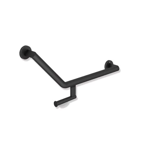 HEWI Haltegriff „System 900“ in Schwarz tiefmatt, Befestigung verdeckt HEWI Haltegriff „System 900“ in Schwarz tiefmatt, Befestigung verdeckt