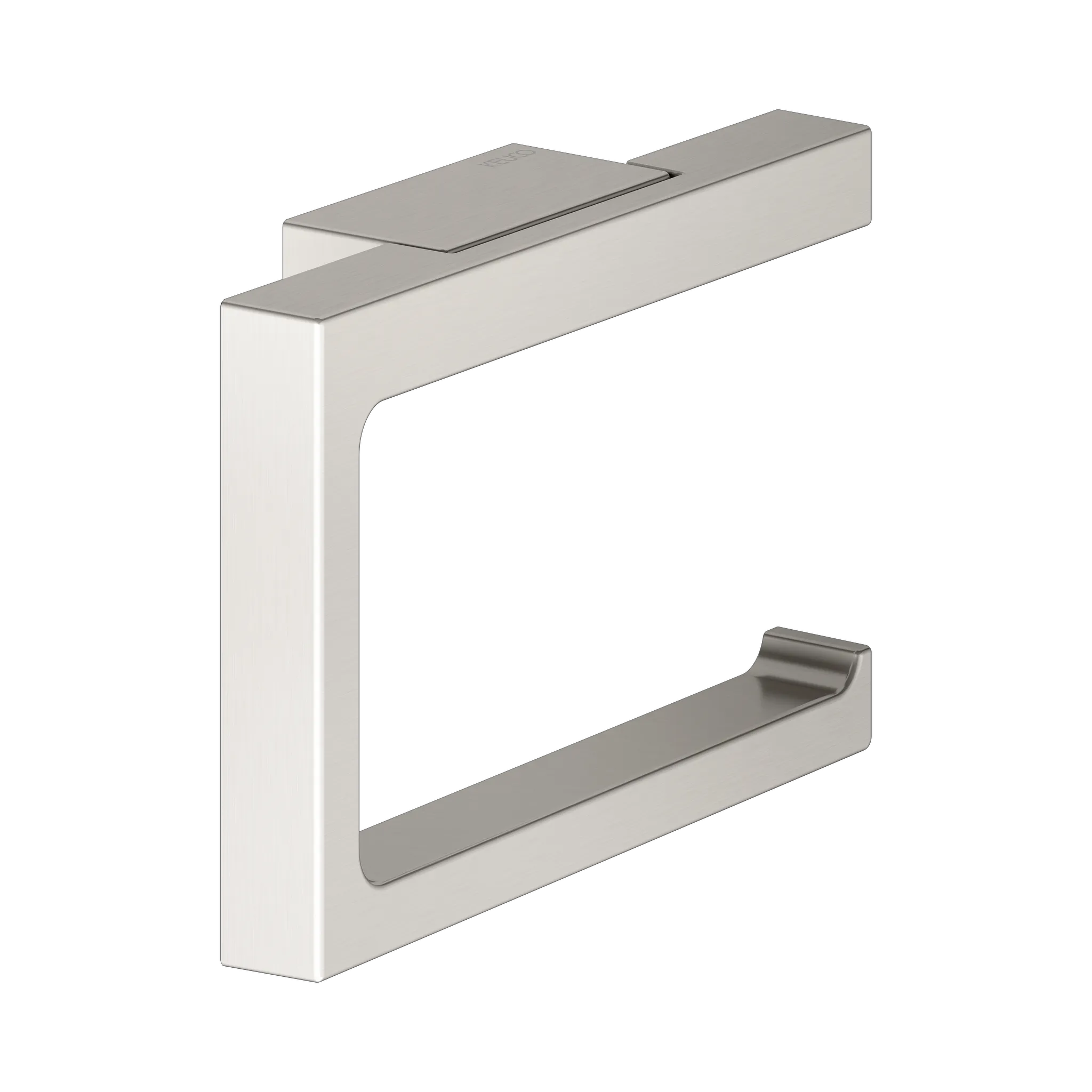 Edition 11 11162050000 Toilettenpapierhalter offene Form Nickel gebürstet