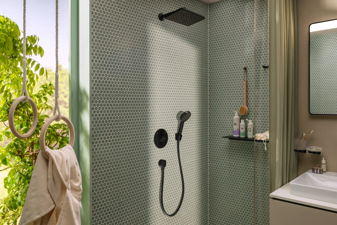 Hansgrohe DuoTurn S Mischer Unterputz 2 Verbraucher mattschwarz | GeraBad.de