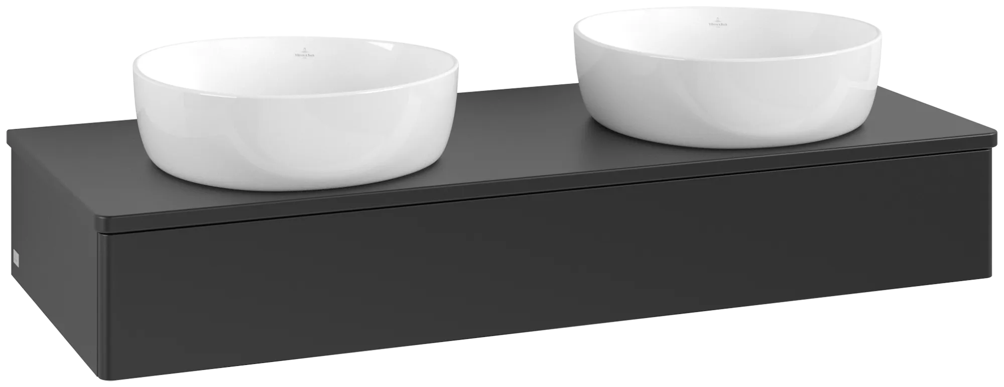 Villeroy & Boch Antao L13_5 Waschbeckenunterschrank 1200x190x500mm Black Matt Villeroy & Boch Antao L13_5 Waschbeckenunterschrank 1200x190x500mm Black Matt
