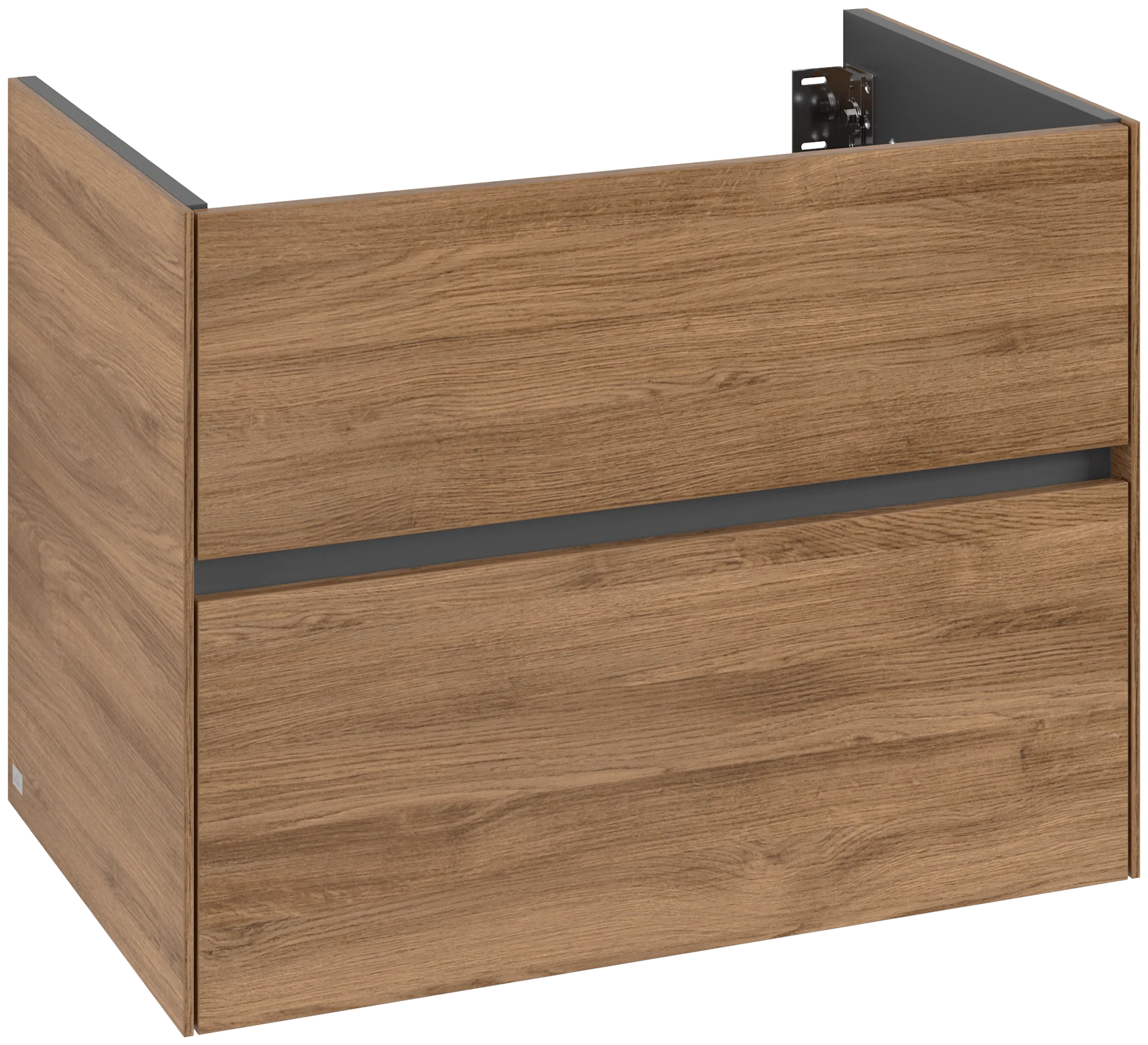 Villeroy & Boch Waschbeckenunterschrank Collaro C13800, Kansas Oak, 796x603x498 mm, 2 Auszüge mit SoftClosing, 2 Waschbecken Villeroy & Boch Waschbeckenunterschrank Collaro C13800, Kansas Oak, 796x603x498 mm, 2 Auszüge mit SoftClosing, 2 Waschbecken
