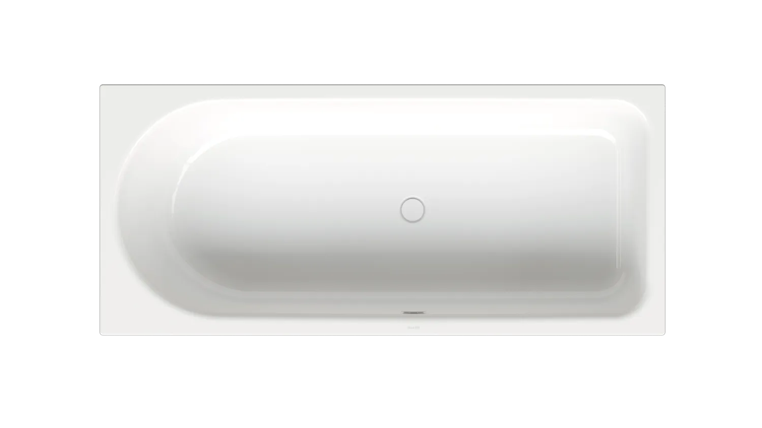 BetteOcean Badewannen Rechteck Low-Line, weiß, 1800 x 800 mm, 380 mm Tiefe, 40 mm Randhöhe, Einbau, Bade-Duschkombination