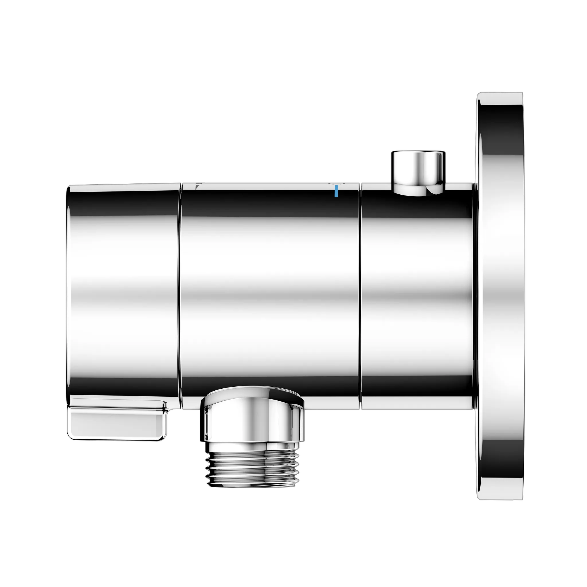 IXMO 59554010001 IXMO_solo Thermostat mit Schlauchanschluß rund verchromt