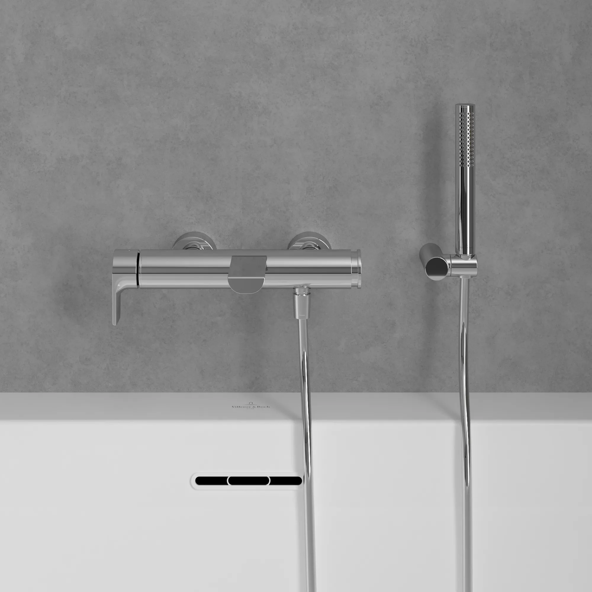 Einhand-Wannenarmatur „Liberty“ Ausladung 191 mm in Chrom Einhand-Wannenarmatur „Liberty“ Ausladung 191 mm in Chrom