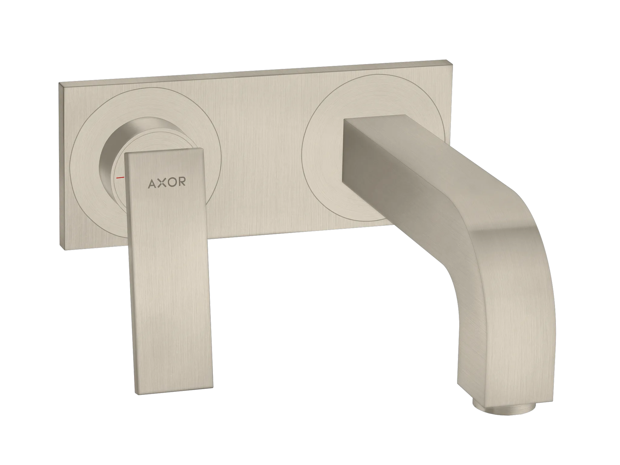 Hansgrohe AXOR Citterio Einhebel-Waschtischmischer Unterputz Wandmontage Brushed Nickel