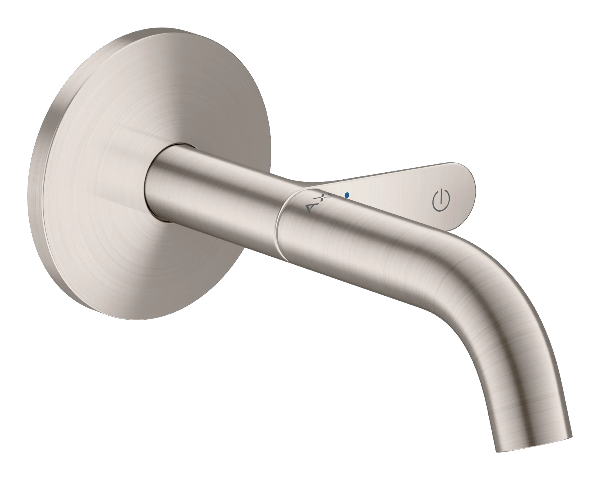 Hansgrohe AXOR One Waschtischmischer Unterputz für Wandmontage Select mit Auslauf 160 mm, Edelstahl Optic Hansgrohe AXOR One Waschtischmischer Unterputz für Wandmontage Select mit Auslauf 160 mm, Edelstahl Optic
