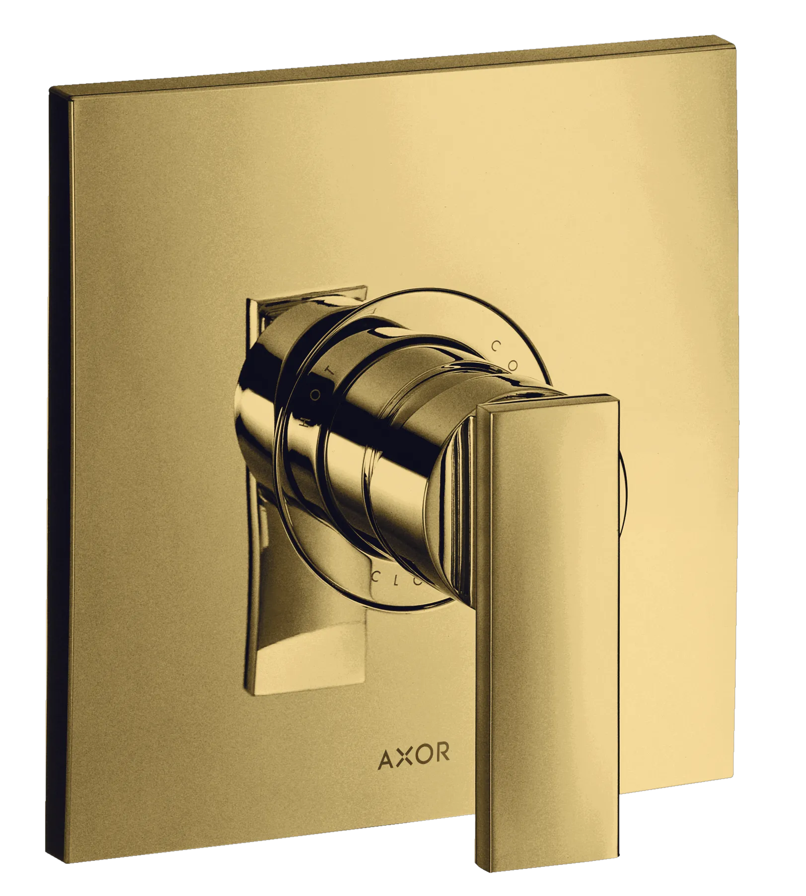 Hansgrohe AXOR Citterio Einhebel-Brausemischer Unterputz mit Hebelgriff, Polished Gold Optic Hansgrohe AXOR Citterio Einhebel-Brausemischer Unterputz mit Hebelgriff, Polished Gold Optic