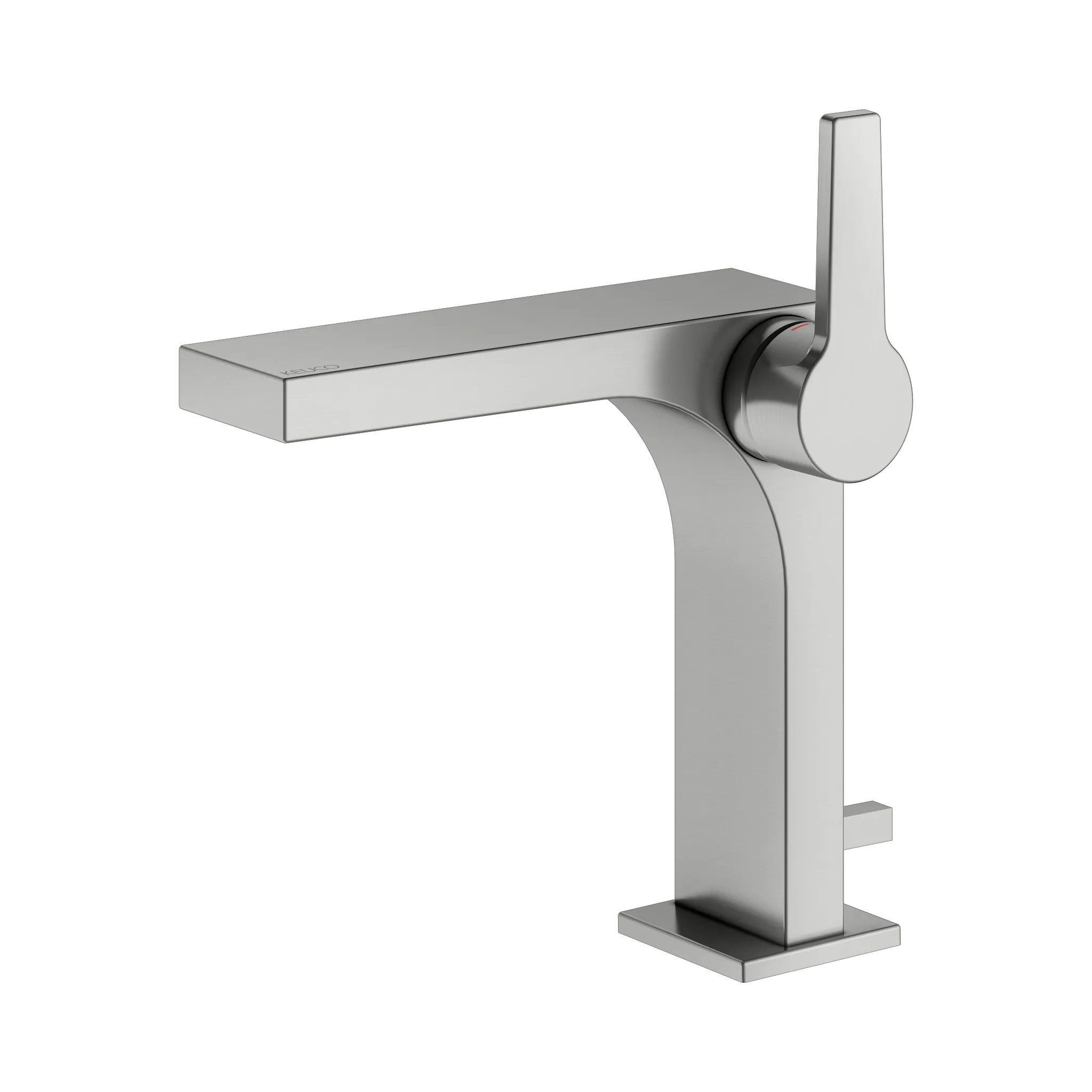 KEUCO EDITION 11 Einhebel-Waschtischmischer 150 mit Zugstangen-Ablaufgarnitur Edelstahl-finish KEUCO EDITION 11 Einhebel-Waschtischmischer 150 mit Zugstangen-Ablaufgarnitur Edelstahl-finish