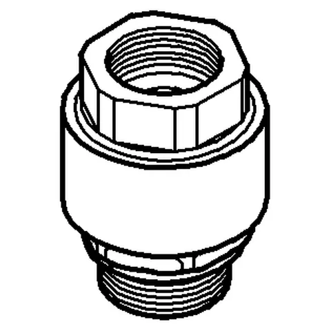 Rohrbelüfter 41238, DN 15, Bauform Typ HB, senkrechte Montage, zur Eigensicherung gegen Rückfließen, chrom Rohrbelüfter 41238, DN 15, Bauform Typ HB, senkrechte Montage, zur Eigensicherung gegen Rückfließen, chrom