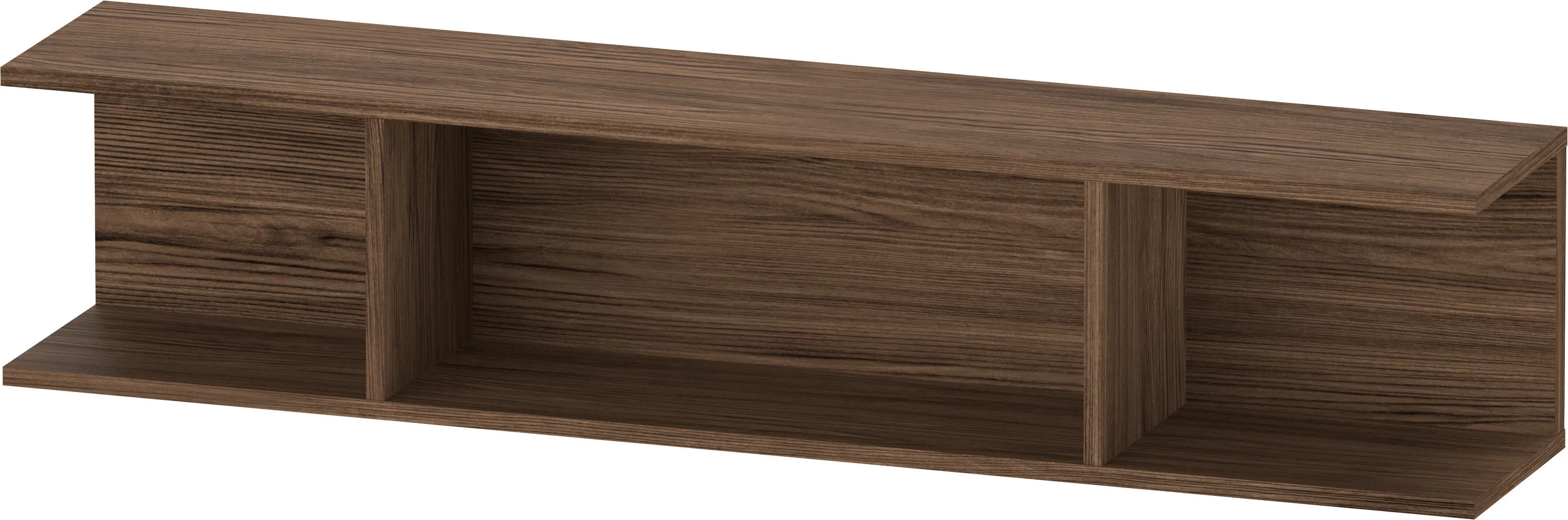 Duravit Wandregal „Ketho.2“ 80 × 17 × 15 cm in Nussbaum Dunkel Duravit Wandregal „Ketho.2“ 80 × 17 × 15 cm in Nussbaum Dunkel