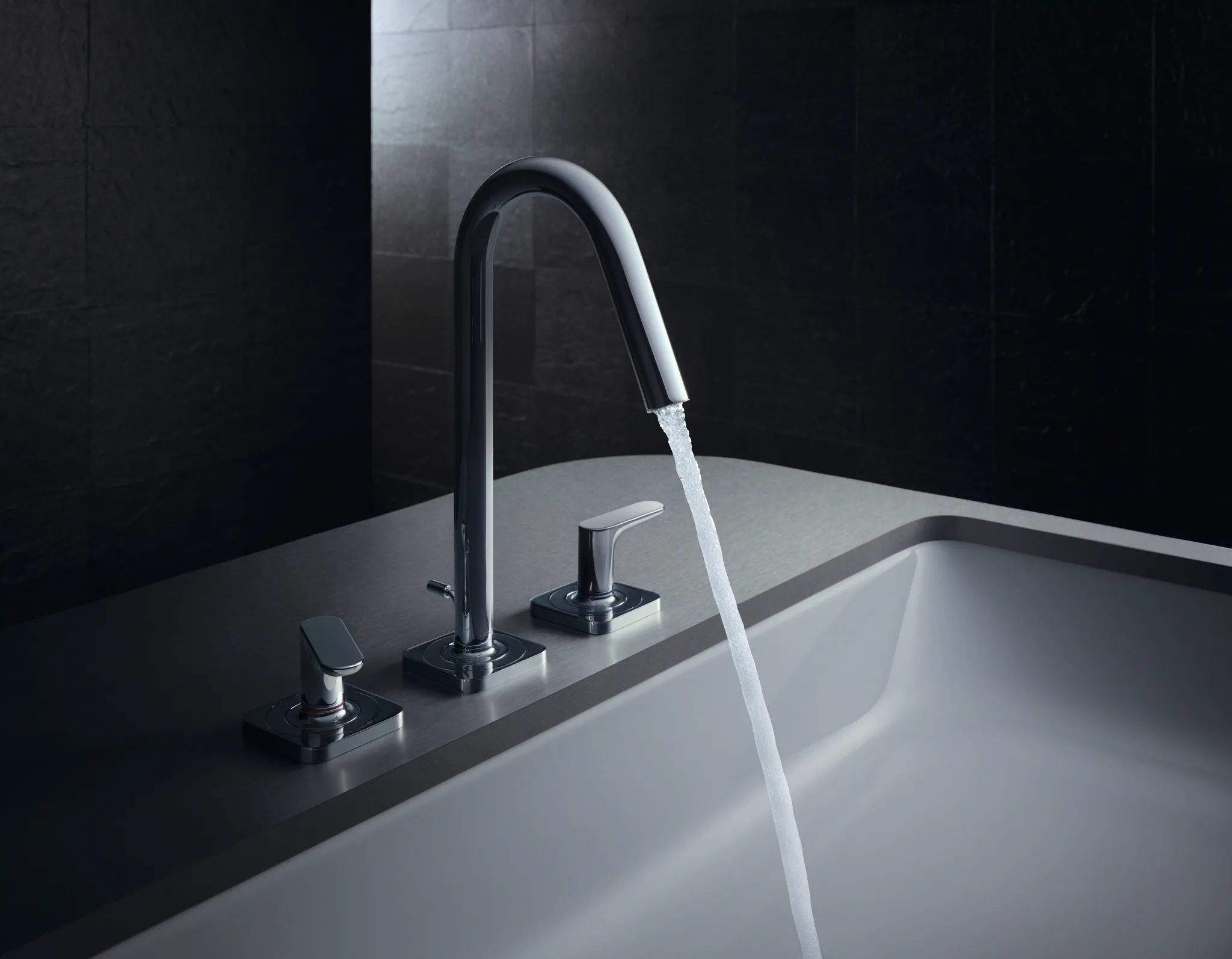 Hansgrohe AXOR Citterio M 3-Loch Waschtischarmatur Chrom Hansgrohe AXOR Citterio M 3-Loch Waschtischarmatur Chrom
