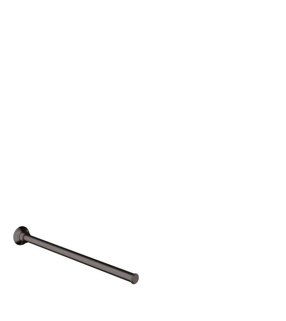 Hansgrohe AXOR Montreux Handtuchhalter einarmig, Brushed Black Chrome, Länge 433 mm