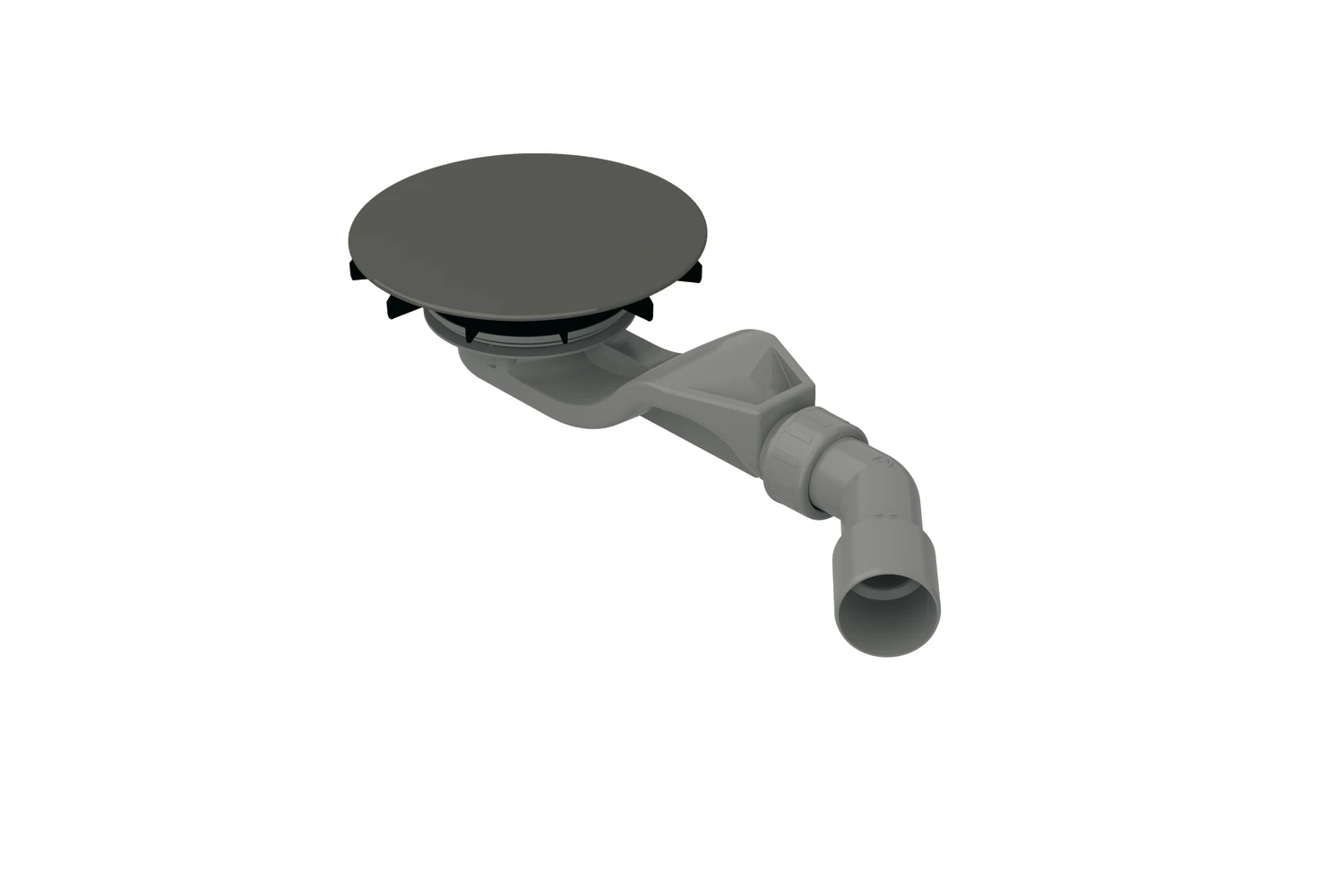 Bette Ablaufgarnitur für Duschwannen „BetteAir“ 30 Modell B524 152 mm in Graphite Bette Ablaufgarnitur für Duschwannen „BetteAir“ 30 Modell B524 152 mm in Graphite