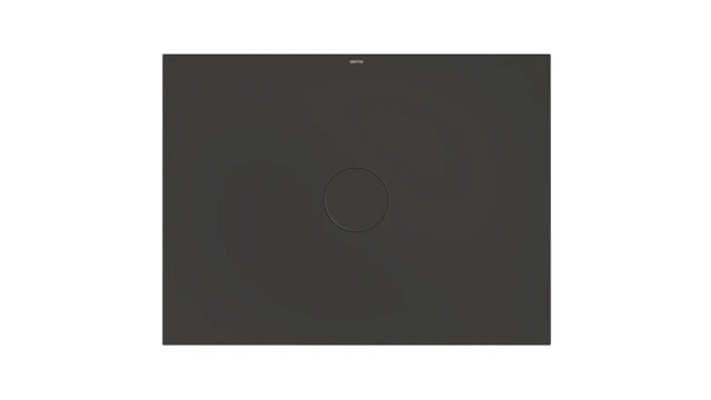 Bette rechteck Duschwanne „BetteAir“ 1200 × 900 mm mit BetteAntirutsch Pro, ohne Oberflächenveredelung, mit Minimum-Wannenträger, in Anthracite