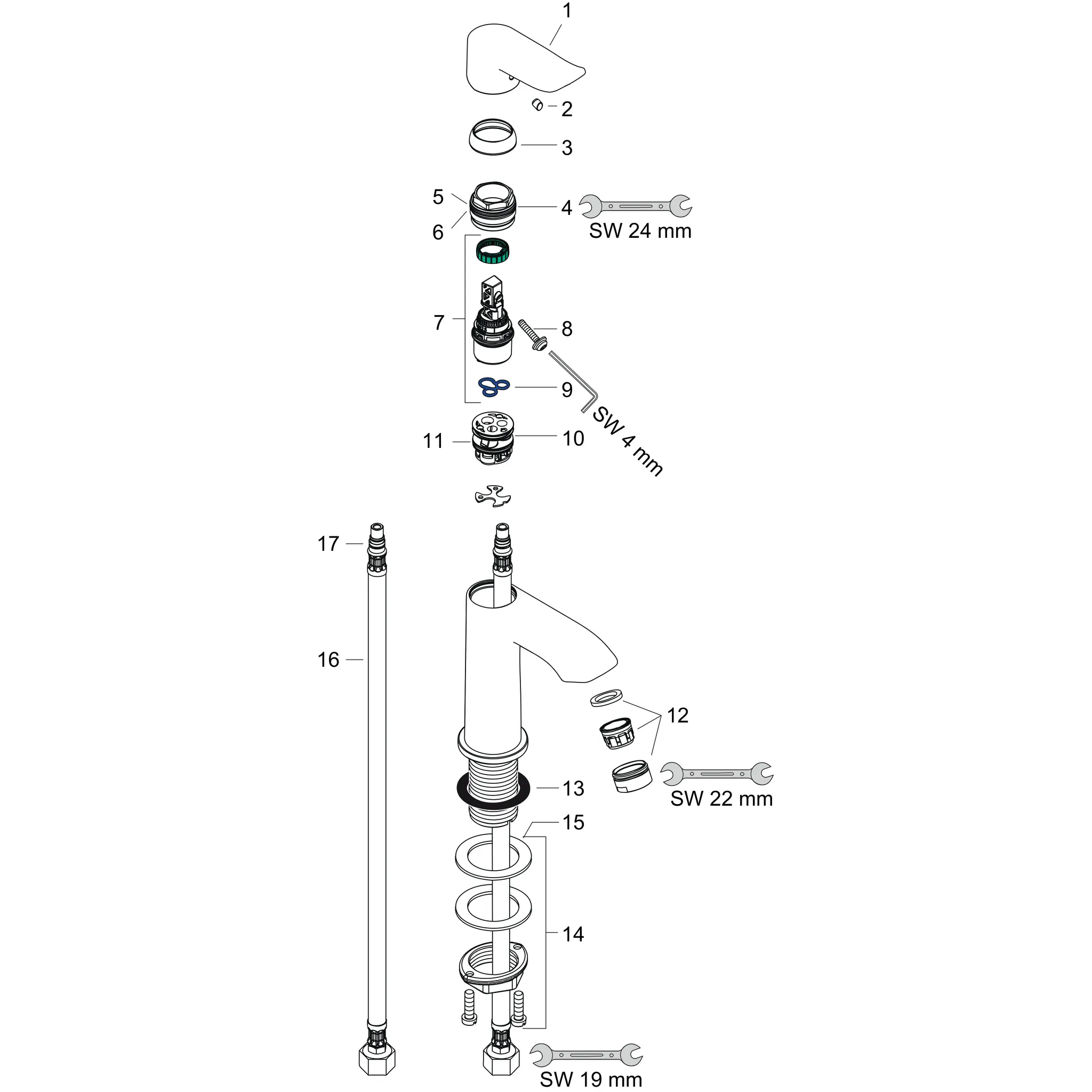 Waschtischmischer 100 Metris für Handwaschbecken ohne Ablaufgarnitur chr. Waschtischmischer 100 Metris für Handwaschbecken ohne Ablaufgarnitur chr.
