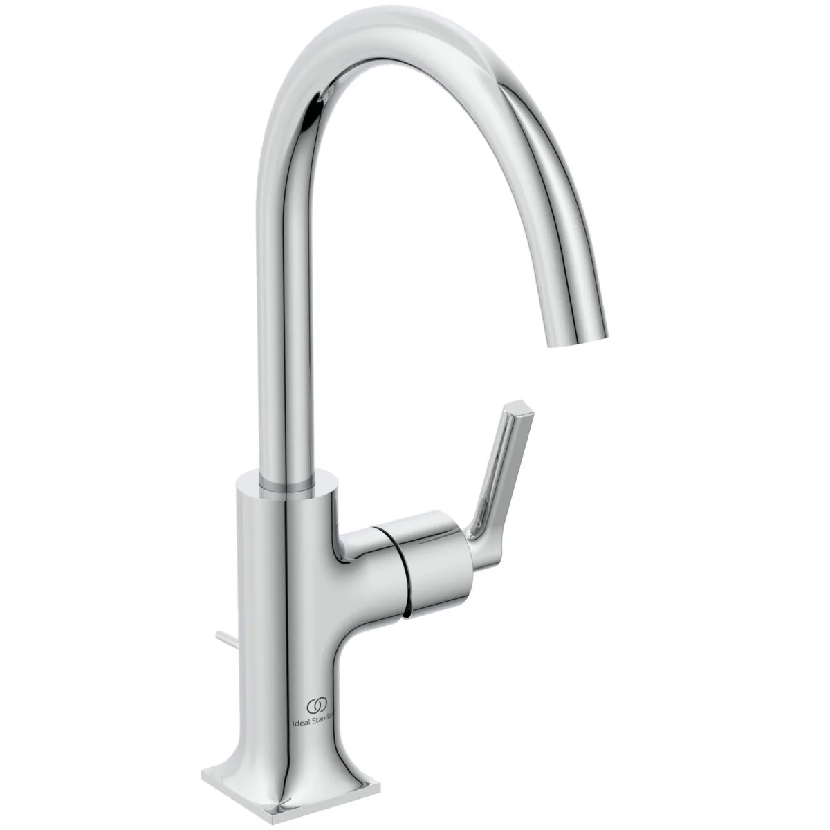 Waschtischarmatur Joy Neo mit Ablaufgarnitur Ausladung 169mm Hebelgriffe Magnetic Grey Waschtischarmatur Joy Neo mit Ablaufgarnitur Ausladung 169mm Hebelgriffe Magnetic Grey