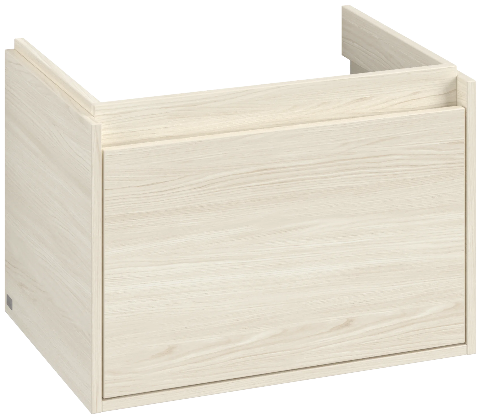 Villeroy & Boch Waschbeckenunterschrank Skyla C78500, Eckig White Oak, 622x436x439mm, 1 Auszug mit SoftClosing, mittige Wanneneinbauposition Villeroy & Boch Waschbeckenunterschrank Skyla C78500, Eckig White Oak, 622x436x439mm, 1 Auszug mit SoftClosing, mittige Wanneneinbauposition