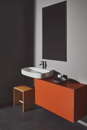 Ideal Standard Waschtisch Linda-X, 1 Hahnloch mittig, ohne Überlauf, weiß (Alpin), 750 x 500 x 135 mm